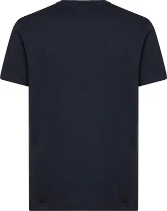 Dolce & Gabbana Mens T-Shirt Dark Blue Cotton Jersey T-Shirts And Polos