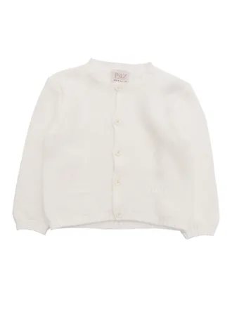 Paz Rodriguez Cardigan in maglia per neonato Esencial