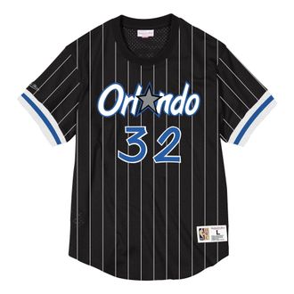 Mitchell & Ness x NBA Orlando Magic Name and Number Mesh T-shirt Shaquille ONeal 32 NNMPSC19040-OMABLCK94SON