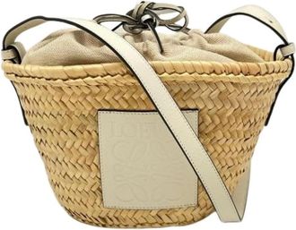 Loewe Pre-owned Bucket Bag - Pre-owned - Mujer - Beige - ONE SIZE