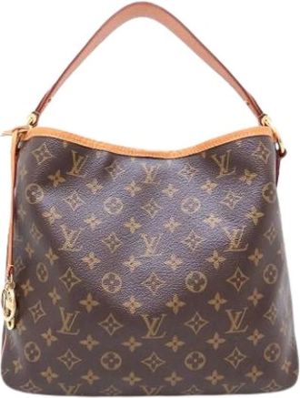Louis Vuitton Pre-owned Shoulder Bags, female, Brown, Size: ONE SIZE Pre-owned Delightful PM