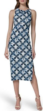 DKNY Print Midh Sheath Dress in Nightfall at Nordstrom, Size 12