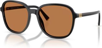 Miu Miu 0mu B01s Oversized Square Black Acetate Sunglasses