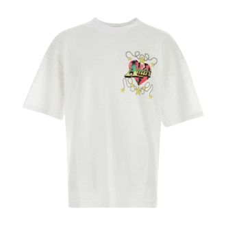 Amiri Hombre, Camisetas, Blanco, Talla: L