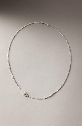 Nootka Neat Necklace Silver at Nordstrom, Size 17