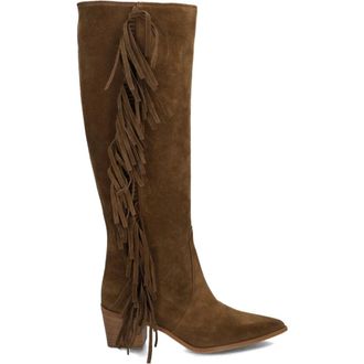 Lina Locchi Schoenen, Dames, Bruin, 41 EU, Su&egrave;de, Az 53 Dritto Cowboylaarzen