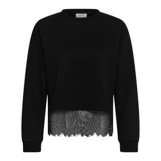 Cream Sweatshirts & Hoodies - Dames - Sweatshirts & Hoodies - Zwart - Maat: M