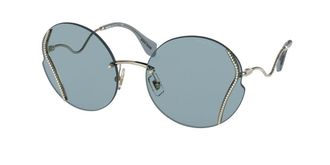 Miu Miu MU50XS ZVN02F Womens Sunglasses Gold Size 61