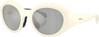 Moncler Zonnebril - unisex - Zonnebrillen - Wit - 51 MM - Accessoires