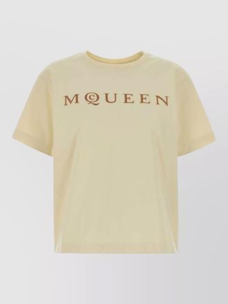 Alexander McQueen cotton logo short-sleeve t-shirt
