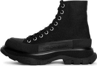Alexander McQueen (WMNS) Alexander McQueen Tread Slick Boots Triple Black 611706W4L321000