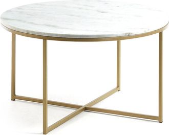 K Home Marmor-Couchtisch Cindy ø 80 cm