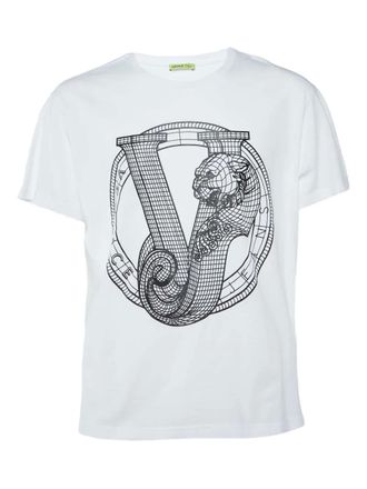 Versace 2024 logo-print T-shirt - White