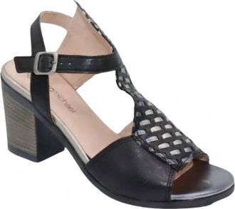Eric Michael Womens Madrid Heeled Sandals In Black