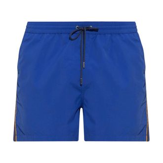 Paul Smith Heren, Badkleding, Blauw, Maat: L Polyamide