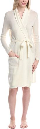 Sofiacashmere Classic Cashmere & Wool-Blend Jersey Robe