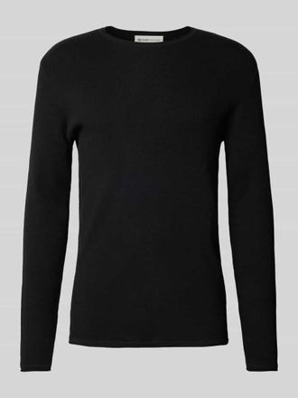 Tom Tailor Denim Regular Fit Strickpullover aus Baumwolle in Black, Gr&ouml;&szlig;e XL