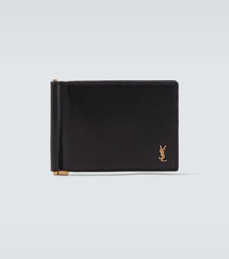 Saint Laurent Cassandre leather wallet