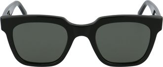 Retro Superfuture Sunglasses Oqu Black