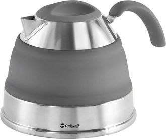Outwell Hervidor Plegable Outwell Collaps De 1,5 Litros Para Uso En Exteriores, Niebla Gris