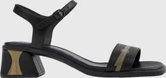 Camper Sandalo Kora Camper in pelle stampa trompe-lail