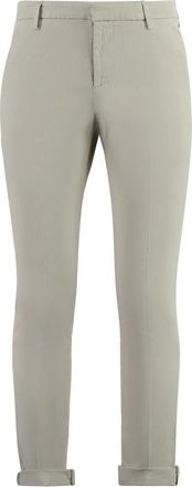 Dondup Gaubert slim-fit broek - Heren - Chinos - Grijs - W36 - Katoen - Broeken