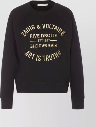 Zadig&Voltaire crewneck knitwear raglan sleeves