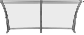 OEM Toldos, Construcci&oacute;n De Aluminio Duradera, Protecci&oacute;n Eficaz Contra La Lluvia Y Los Rayos Uv, Transparentes Y Plateados
