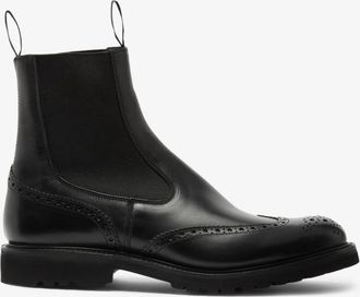 Trickers Black Leather Boots