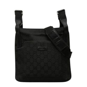 Gucci Pre-owned Vintage Schoudertas - Dames - Vintage Schoudertas - Zwart - ONE Size - Leer - Vintage