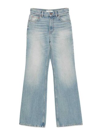 Chlo&eacute; Flared Leg Denim Jeans