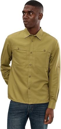 Mountain Hardwear Sun Drifttm Cooling Long Sleeve Shirt Mens Clothing Grassland : 2XL, Polyester