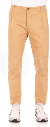 Nine In The Morning Gevouwen Broek - Heren - Chinos - Beige - L - Broeken