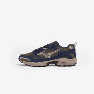 Mizuno Mens MXR Trainers in Leaf/Khaki/Salu - Green - Size UK 10