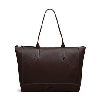 Radley London Oak Street Medium Ziptop Tote Bag in Dark Oak at Nordstrom