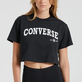 Converse T-shirt crop Retro Chuck