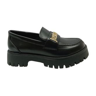 Just Cavalli Schoenen, Dames, Zwart, 38 EU, Platte schoenen