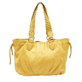 Michael Kors Pre-owned Tote Bags, female, Yellow, Size: ONE SIZE Pre-owned Leather shoulder-bags