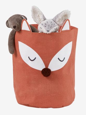 Vertbaudet Aufbewahrungskorb f&uuml;r Kinderzimmer, Fuchs braun