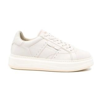 Woolrich Schoenen, Dames, Roze, 39 EU, Leer, Arrow Lage Sneakers