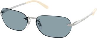 Ralph Lauren Zonnebril - Dames - Zonnebrillen - Grijs - 59 MM - Accessoires