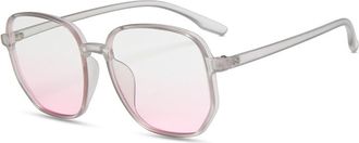 Generic Mens Outdoor Vacation Sunglasses Commuter Womens Sports Driving Sun Glasses(Grey)