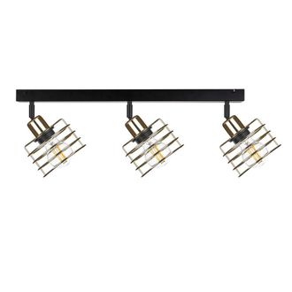 Netlighting Viva Ceiling Spotlight Bar Gold 60cm 3x E27