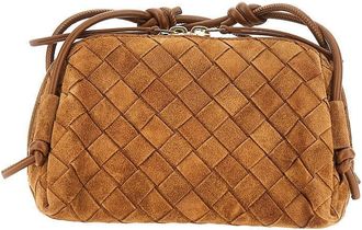Bottega Veneta Intrecciato suede leather Concert bag Woman One Size