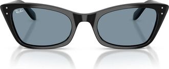 Ray-Ban Sunglasses Rb2299 901/R5 Lady Burbank Black/Blue Unisex