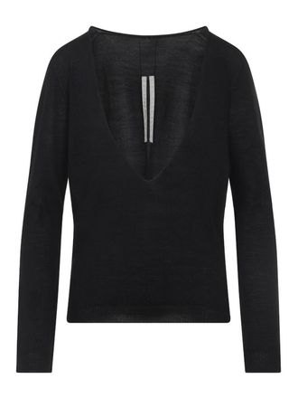 Rick Owens Extreme V-Neck Pullover
