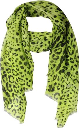 Dolce & Gabbana Stole Sjaal - Dames - Zijden sjaals - Groen - ONE Size - Accessoires