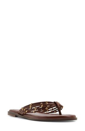 Aldo Kallea Flip Flop in Brown at Nordstrom, Size 7.5