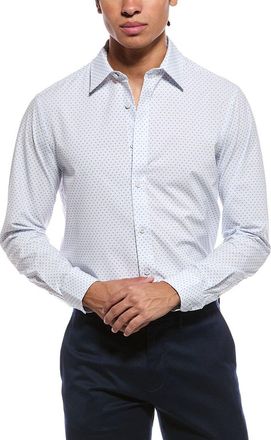 Report Collection 4-Way Printed Woven Sport Shirt
