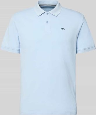 Tom Tailor Regular Fit Poloshirt aus reiner Baumwolle in Hellblau, Gr&ouml;&szlig;e XXXL